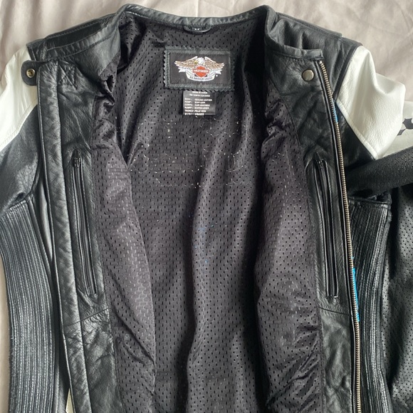 Harley Davidson leather jacket medium brand new - Picture 8 of 8